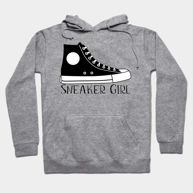 Sneaker Girl Hoodie by CollectingMinds